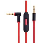 Herfair Cable de micrófono de repuesto para auriculares Beats Monster Dr DRE Solo/Solo HD/Studio/Mixr/Detox/Pro