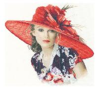 Heritage Aida Victoria A JLVI1127-A - Kit de punto de cruz (23,5 x 21,5 cm), diseño de cuadros