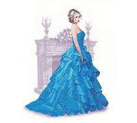 Heritage Crafts Heritage Aida Isla (A) - Kit de punto de cruz (30,5 x 40,6 cm), multicolor