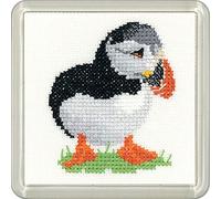 Heritage Crafts Little Friends - Juego de punto de cruz, diseño de frailecillo