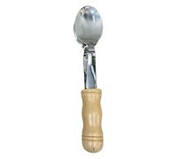 Heritage Cuchara de música, instrumento de cuchara, cuchara musical con mango de madera, instrumento de percusión, instrumento de percusión de mano, instrumento apalaqués, experiencia musical para