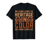 Heritage In Color Matter Roots Cultural Camiseta