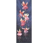 Heritage JCFU535-E - Kit de punto de cruz (11 x 31 cm), diseño de panel fucsia