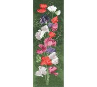 Heritage JCSP515-E - Kit de Punto de Cruz (11 x 31 cm), diseño de Panel de Guisantes