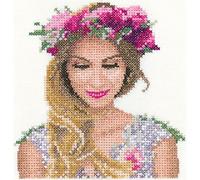 Heritage MEEM1500-E Emily - Kit de punto de cruz (12,5 x 13 cm)