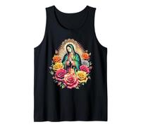 Heritage Mexican Mom Virgen de Guadalupe Mother's Day Camiseta sin Mangas