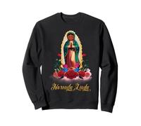 Heritage Mexican Mom Virgen de Guadalupe Mother's Day Sudadera
