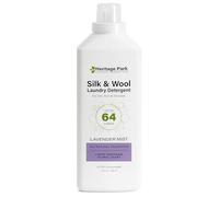 Heritage Park Silk & Wool - Detergente natural de lavanda en niebla, pH neutro, sin enzimas, concentrado hasta 64 cargas (32 fl oz)