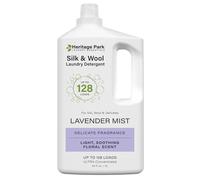 Heritage Park Silk & Wool - Detergente natural de lavanda en niebla, pH neutro, sin enzimas, concentrado hasta 128 cargas (64 fl oz)