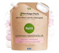 Heritage Park Silk & Wool Spring Magnolia - Detergente para ropa con pH neutro, sin enzimas, ultra concentrado (recambio de 64 onzas líquidas)