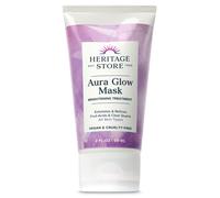 Heritage Store Aura Glow Facial Mask Birling & Refining Tratamiento Todos los tipos de piel Masilla de gel exfoliante con AHA y cidos de frutas