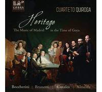 Cuarteto Quiroga – Herencia: La música de Madrid en tiempos de Goya – CD