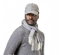 Heritage Traditions Bufandas y chales de tartán 100% pura lana (gris)