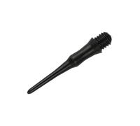HERKINDNESS 200 Piezas Dardos Punta de Plastico, Negro Puntas Dardos, 2BA Espiral Dardos Profesionales Punta Plastico, no Fácil Romper Doblar, Dardos Diana Electronica para Entusiastas Dardos
