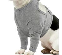 HERKINDNESS Codera Perro, Talla XL Rodillera para Perro, Ajustable Codera para Perros, Gris Pierna Delantera, Diseñado para Evitar Que Los Perros se Laman y Proteger Las Heridas