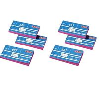 Herlitz 1-1000/892703 - Bloque de Papeles Numerados 105x50 mm, 1000 hojas, Colores Aleatorios, Paquete de 20