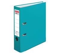 Herlitz 10094829 maX.file protect - Archivador (A4, 8 cm), color turquesa