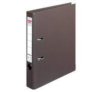 Herlitz 10834729 maX. file protect +, A4, 5 cm, completo de pantalla Funda, Negro, color marrón
