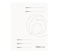 Herlitz 10902922 - Carpeta para documentos (A4, grapado comercial y de agencia, surtido de colores, 25 unidades), color weiß
