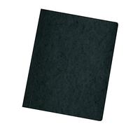 Herlitz 10902922 - Carpeta para documentos (A4, grapado comercial y de agencia, surtido de colores, 25 unidades), color negro