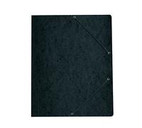 Herlitz 11199544 parapheur estándar, 12 compartiments, noir
