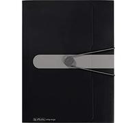 Herlitz 11205986 - Carpeta de polipropileno (PP), color negro, 11205986