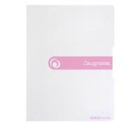 Herlitz 11208386 - Portafolios con páginas transparentes (A4, 20 páginas), color blanco