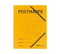 herlitz 11255593 - Carpeta con cierre elástico (A4, 1 unidad), color amarillo