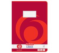 Herlitz 11338316 - Cuaderno escolar, 10 unidades, A4, diseño 16 (cuadrícula), ce