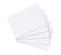 Herlitz 1150609- tarjetas A6, Blanco
