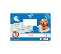 Herlitz 1957729 - Cuaderno de aprendizaje de números (DIN A5, horizontal, diseño ZL)