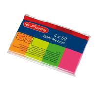 Herlitz 20 x 50 mm Page Marker Flags - Neon