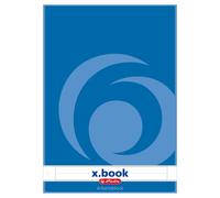 Herlitz 215418 - Lote de 5 blocs de líneas (DIN A4, 50 hojas), varios colores