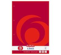 Herlitz 216283 - Cuaderno Rojo