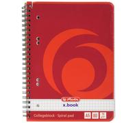 Herlitz 297531 - Cuaderno (A5, 70 g/m, 80 BI, borde izquierdo)