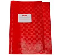 Herlitz 4008115204036 - Funda para libro (A4, polipropileno), color rojo