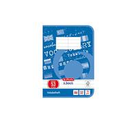 Herlitz 413682 - Cuaderno de vocabulario (A6, 32 hojas, linea 53, FSC Mix, 10 unidades)