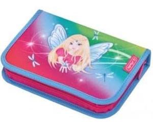 Herlitz 50014309 - Estuche escolar (31 piezas), diseño de hada arcoíris