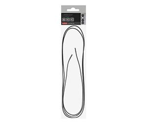 herlitz 50033829 - Juego de gomas elásticas para my.book flex (A4, 1 unidad), color gris