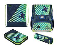 Herlitz 50039555 Loop Plus - Mochila escolar, Funky Ninja, Kindergepäck, Mochila escolar