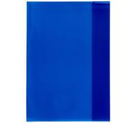 Herlitz 5214010 - Funda de plástico (A4, 25 unidades), color amarillo, color azul A4