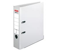 Herlitz 5480710 PP-Color - Archivador (8 cm), color blanco