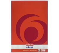 Herlitz 717405 - Cuaderno de cartas (A4, 50 hojas, encolado) A4