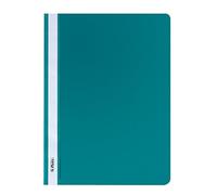 Herlitz 975433 rápido grapadora A4 PP con tapa delantera transparente, 10 unidades), color rojo, color turquesa A4