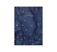 herlitz Agenda escolar 22/23, tamaño A5, diseño de mármol negro