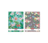 Herlitz Bloc espiral A4 Ladylike 80 hojas lineado 28 2 diseños surtidos
