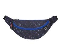 Herlitz Bolso unisex con diseño de flores, color morado y azul marino