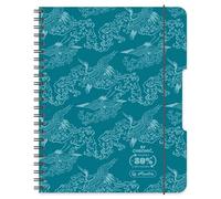 Herlitz® Brulion en espiral B5 80 Hojas a cuadros | Cuaderno escolar | Cuaderno escolar | Cuaderno de notas de estudio | Cuaderno de escritura para estudiantes | Aprendizaje de Caligrafía | ECO PP