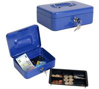 Herlitz Caja de Caudales con Cierre 2x Llave Hartgeldeinsatz Fondo de Dinero