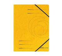 HERLITZ 11387164 - Carpeta con esquinas, a4, amarilla, 5 unidades